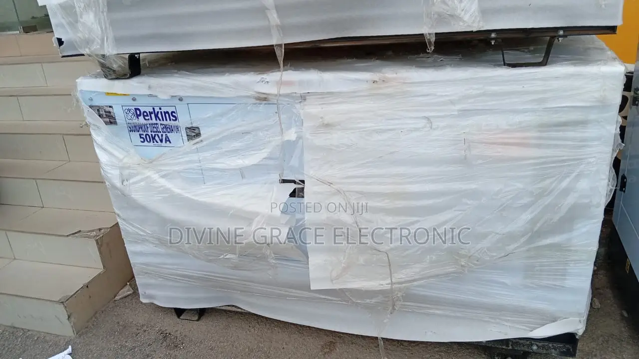 Brand New Soundproof Perkins 50kva Diesel Generator /Zero Noise