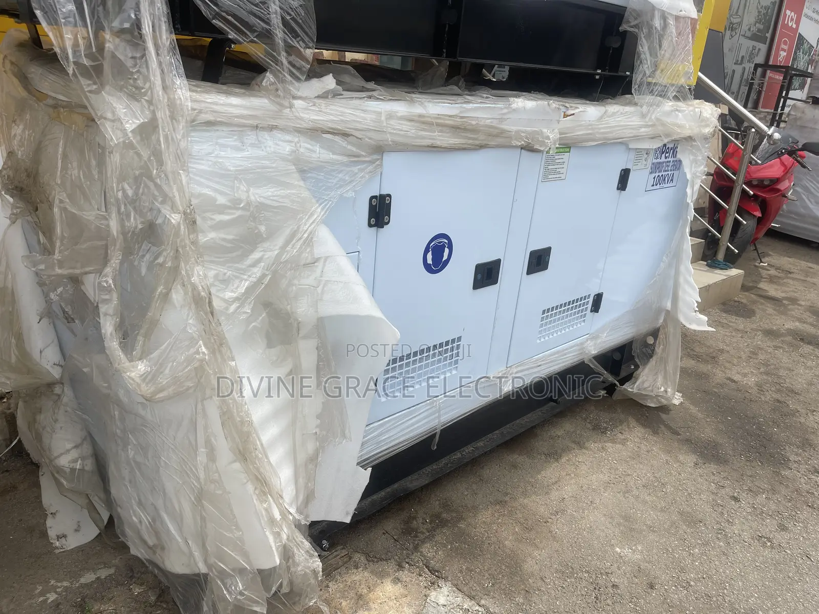 100kva’S Brand New Diesel Perkins Generator/Low Diesel Consumption