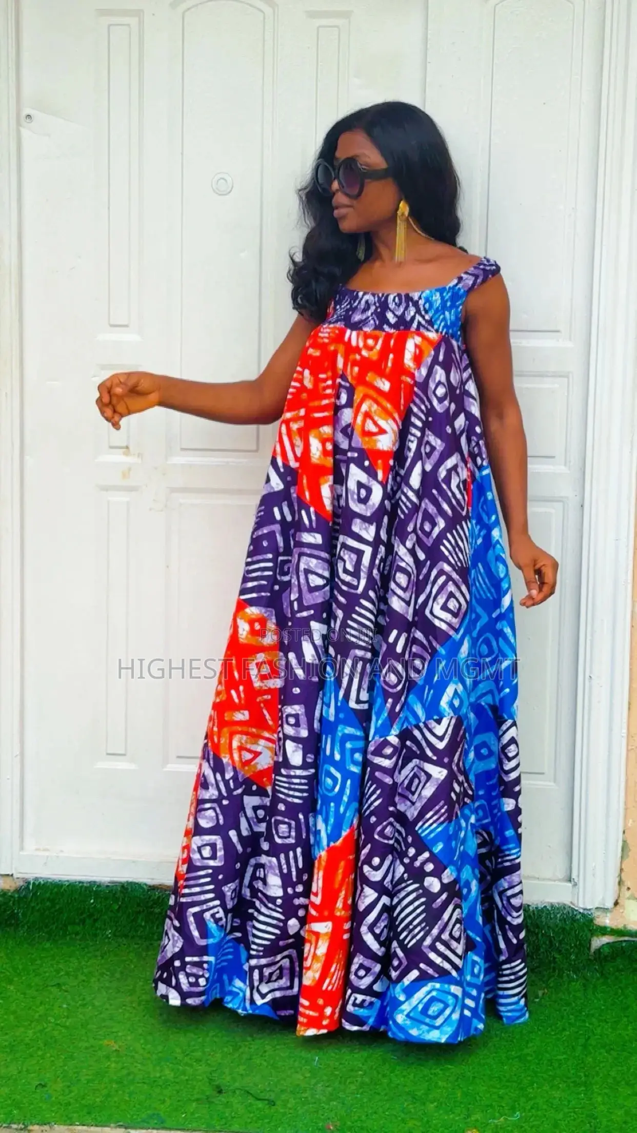 Armless Gown With Short Strap - Style 800
