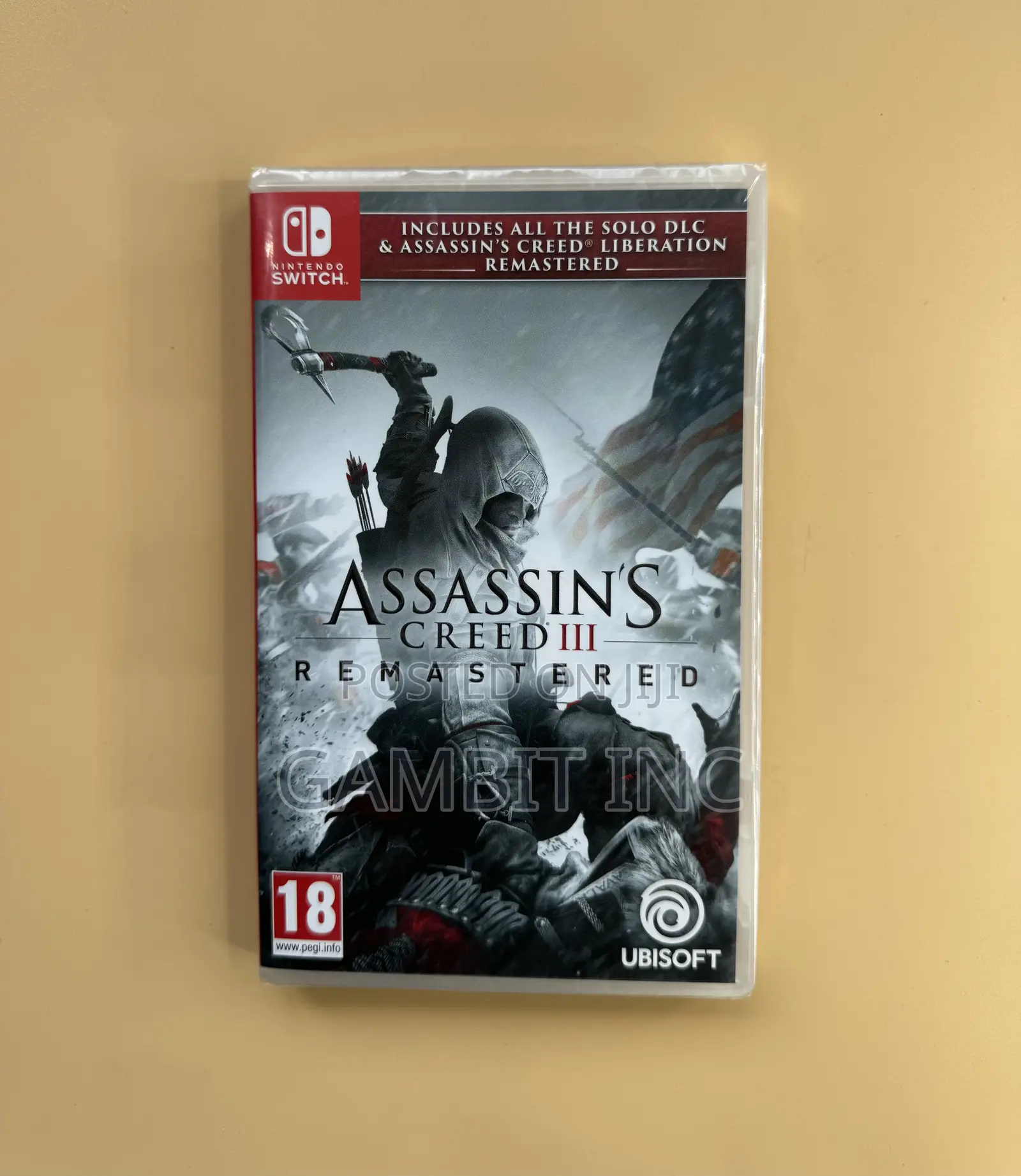 Nintendo Switch Assassins Creed Iii Remastered