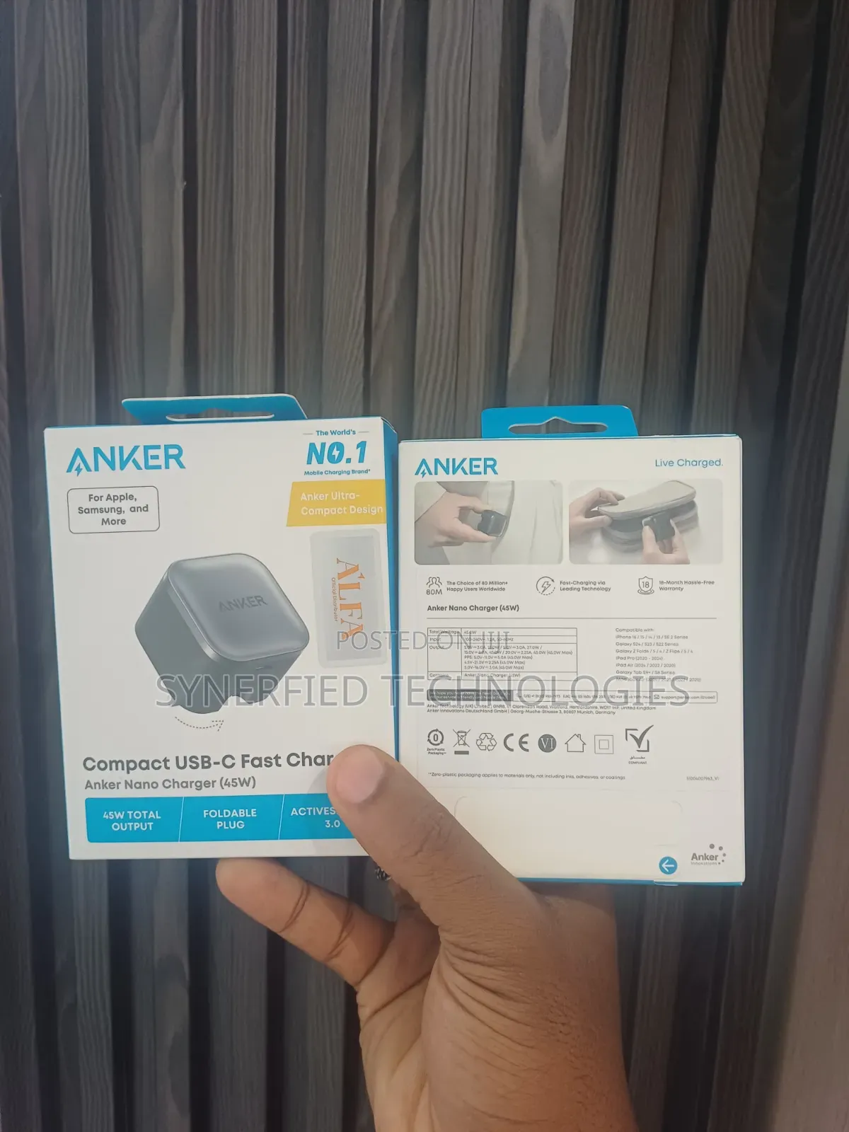 Anker Nano 45w Compact Usb-C Fast Chargers