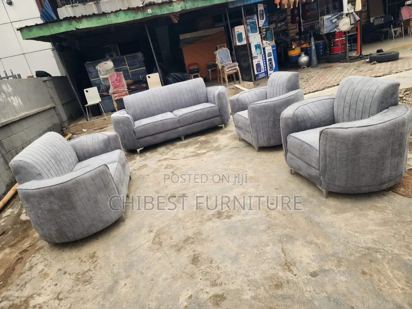 Executive Set of Sitting Room Sofa Chairs.