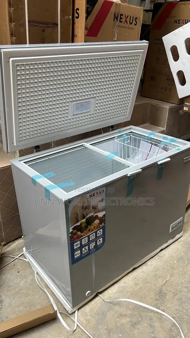 Nexus Nx-400 Chest Freezer 320l Key External Super Cooling Warranty