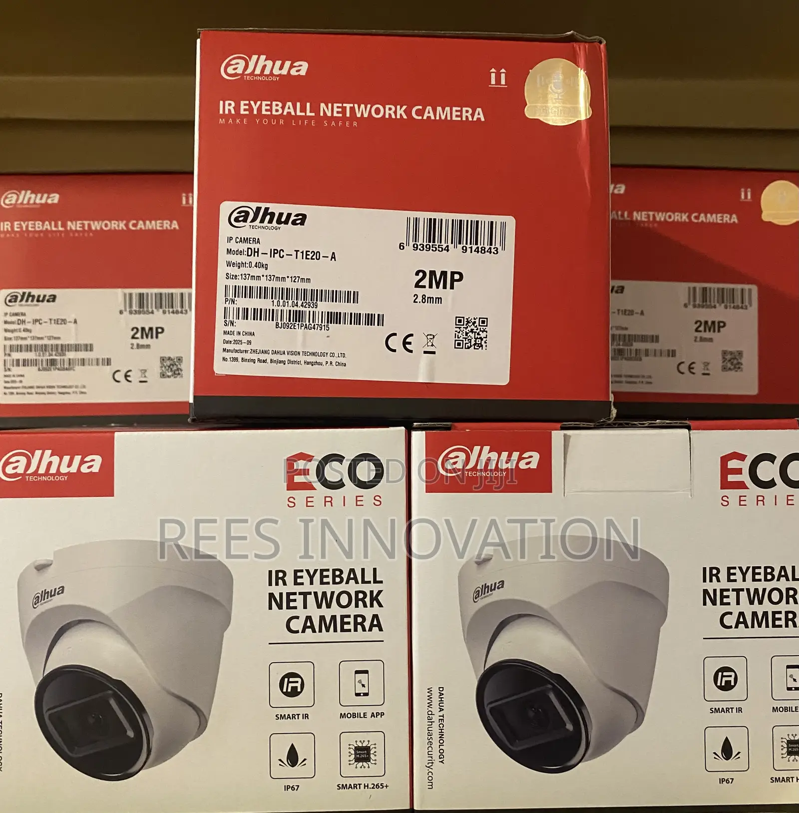 Dahua 2mp Ip Camera (Indoor Outdoor)
