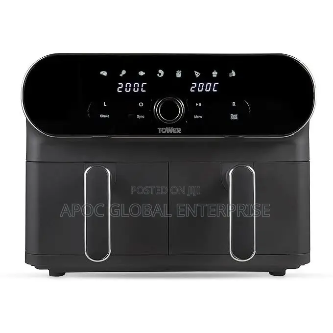 Tower Vortx Elite Duo Digital Air Fryer 10.4 Litre