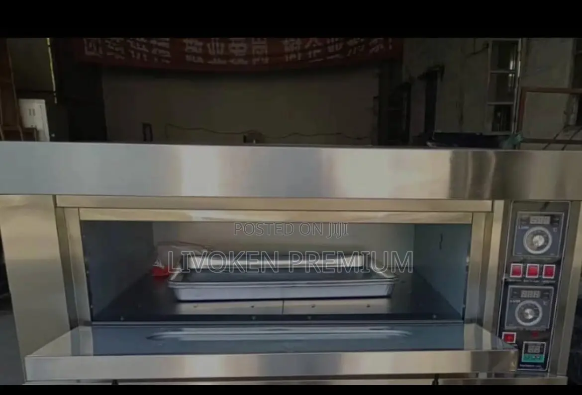Single Deck 2 Trays Commercial Gas Oven