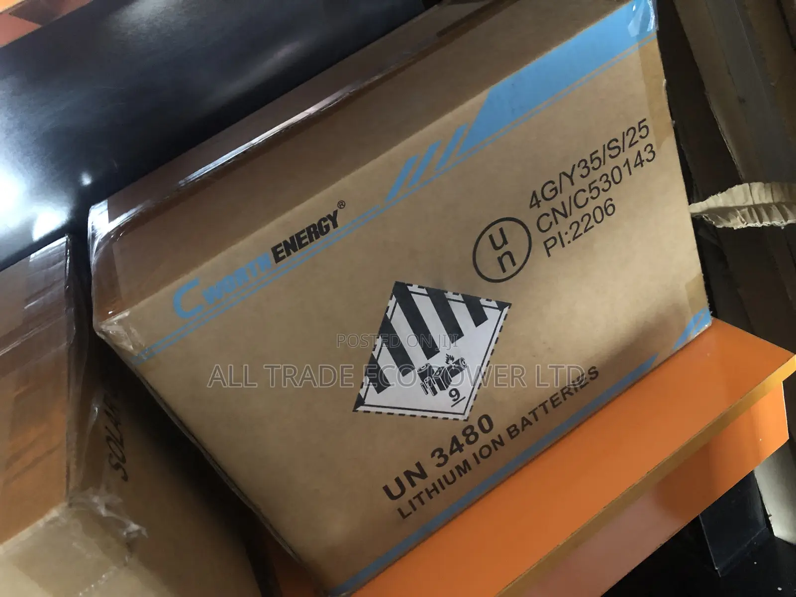 2.5kw C Worth 12v Lithium Battery