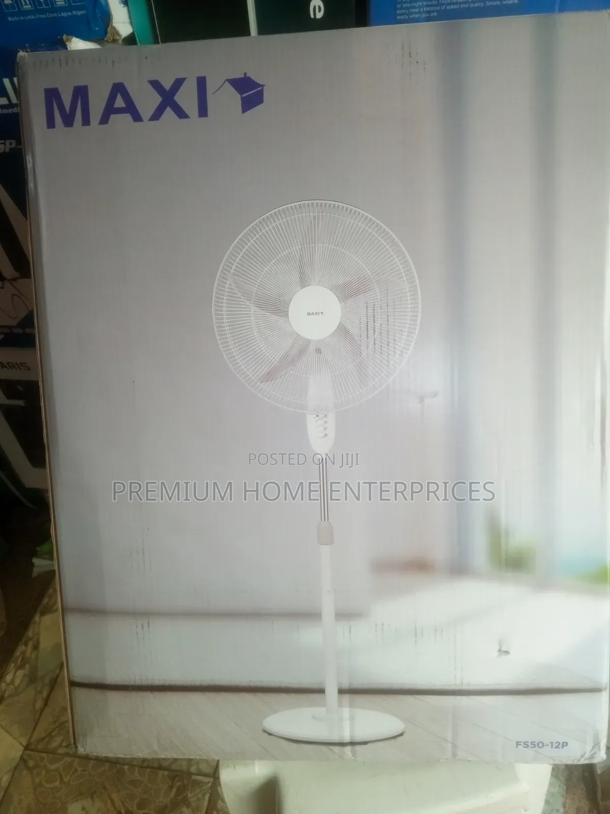 Maxi Standing Fan 20 Inch White (50-12p)