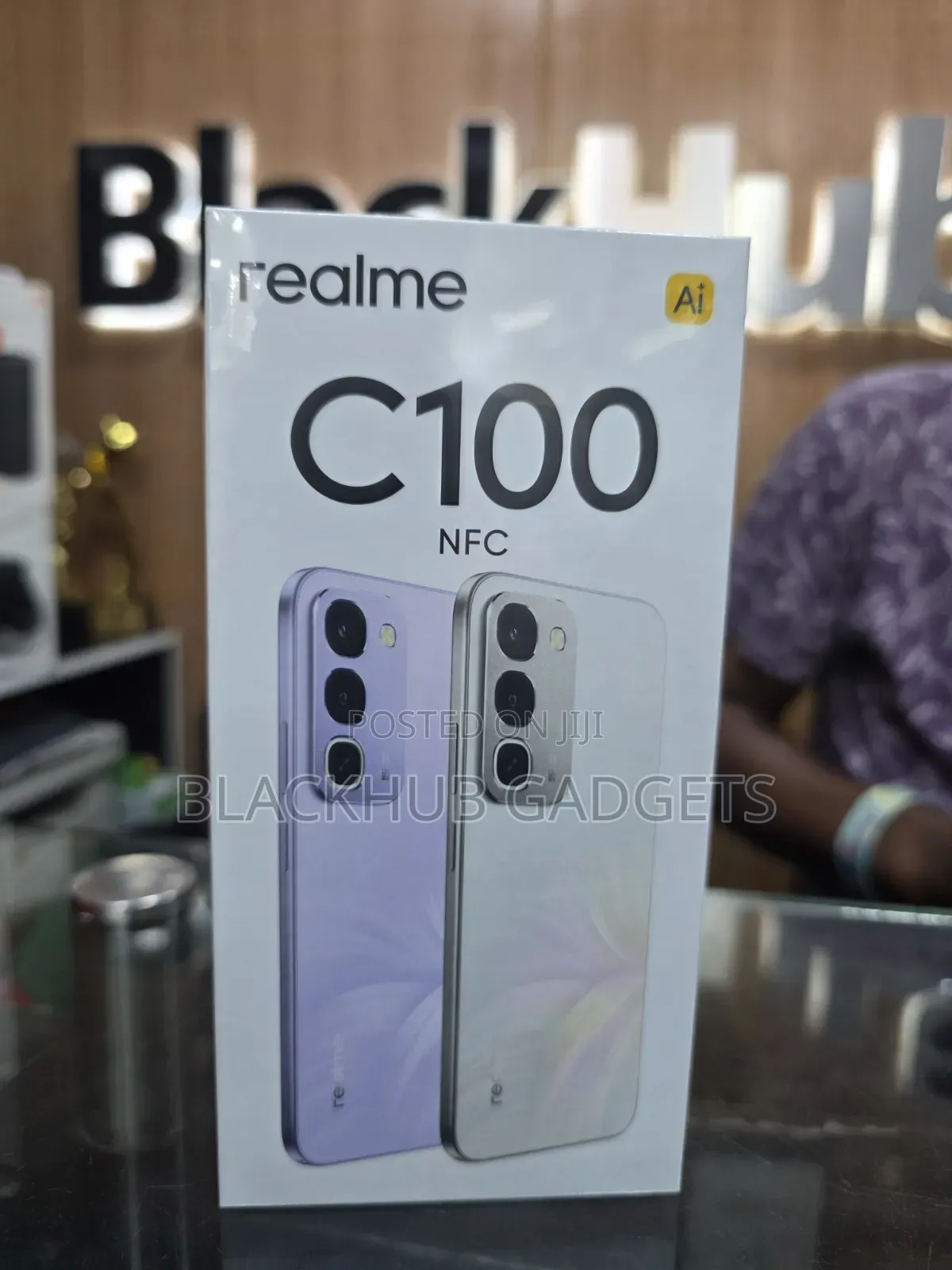New Realme C100 128 GB Black