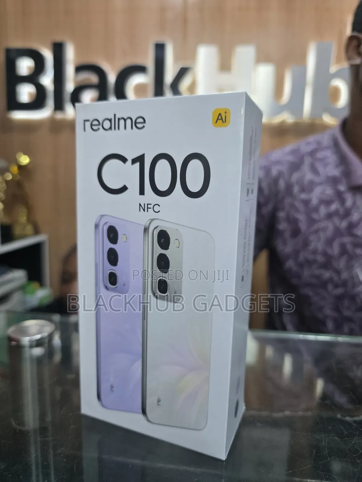 New Realme C100 128 GB Black