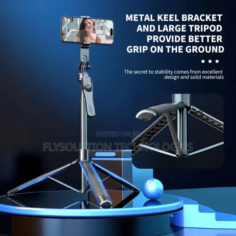  Ultra-Long Selfie Stick Tripod Stand