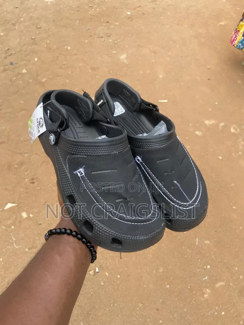 Original Yukon Crocs for Men | Premium Leather Crocs Lagos