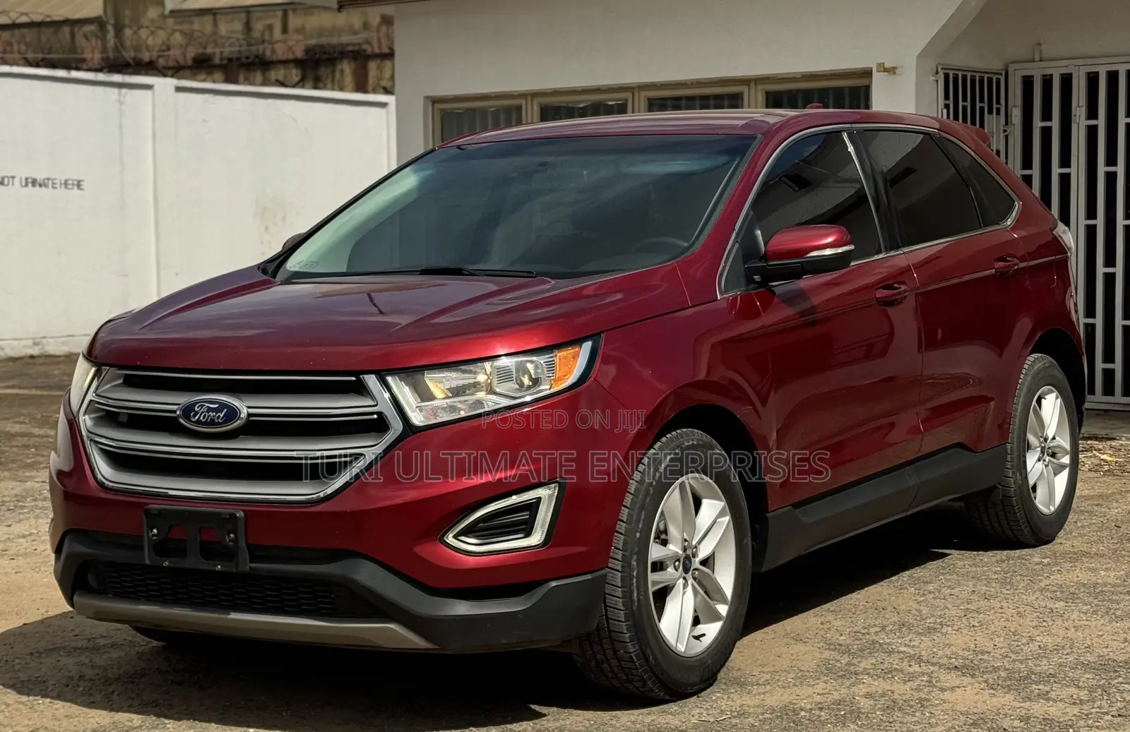 Ford Edge SEL 4dr SUV AWD (2.0L 4cyl Turbo 6A) 2015 Red
