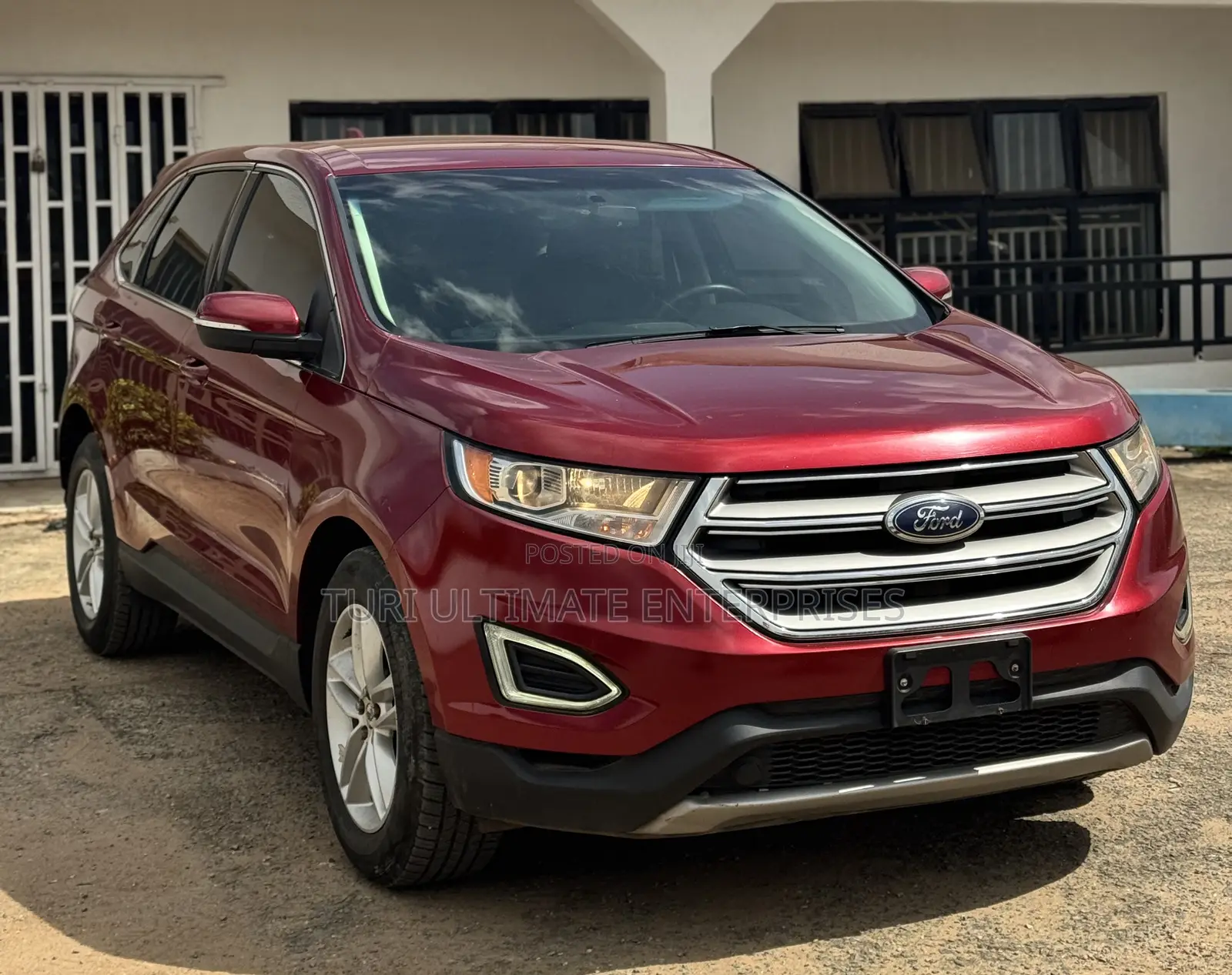 Ford Edge SEL 4dr SUV AWD (2.0L 4cyl Turbo 6A) 2015 Red