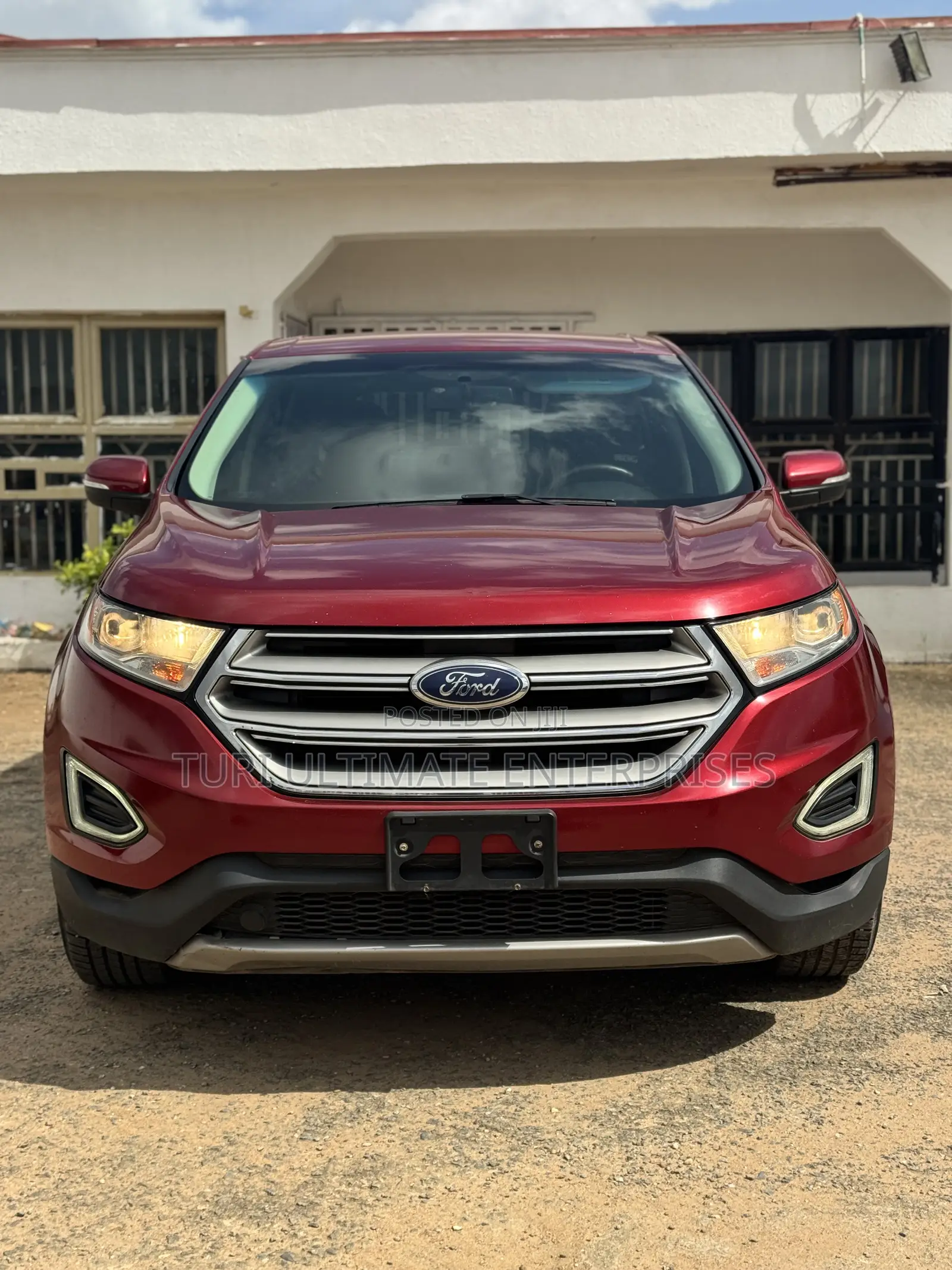 Ford Edge SEL 4dr SUV AWD (2.0L 4cyl Turbo 6A) 2015 Red