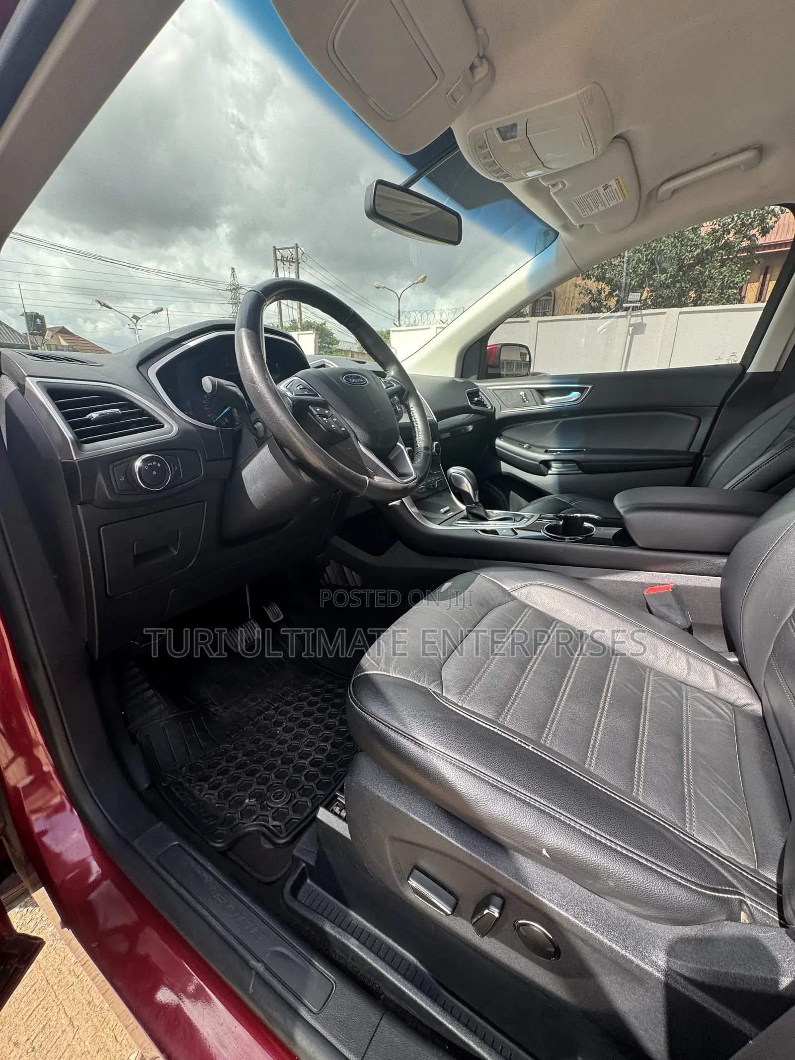 Ford Edge SEL 4dr SUV AWD (2.0L 4cyl Turbo 6A) 2015 Red