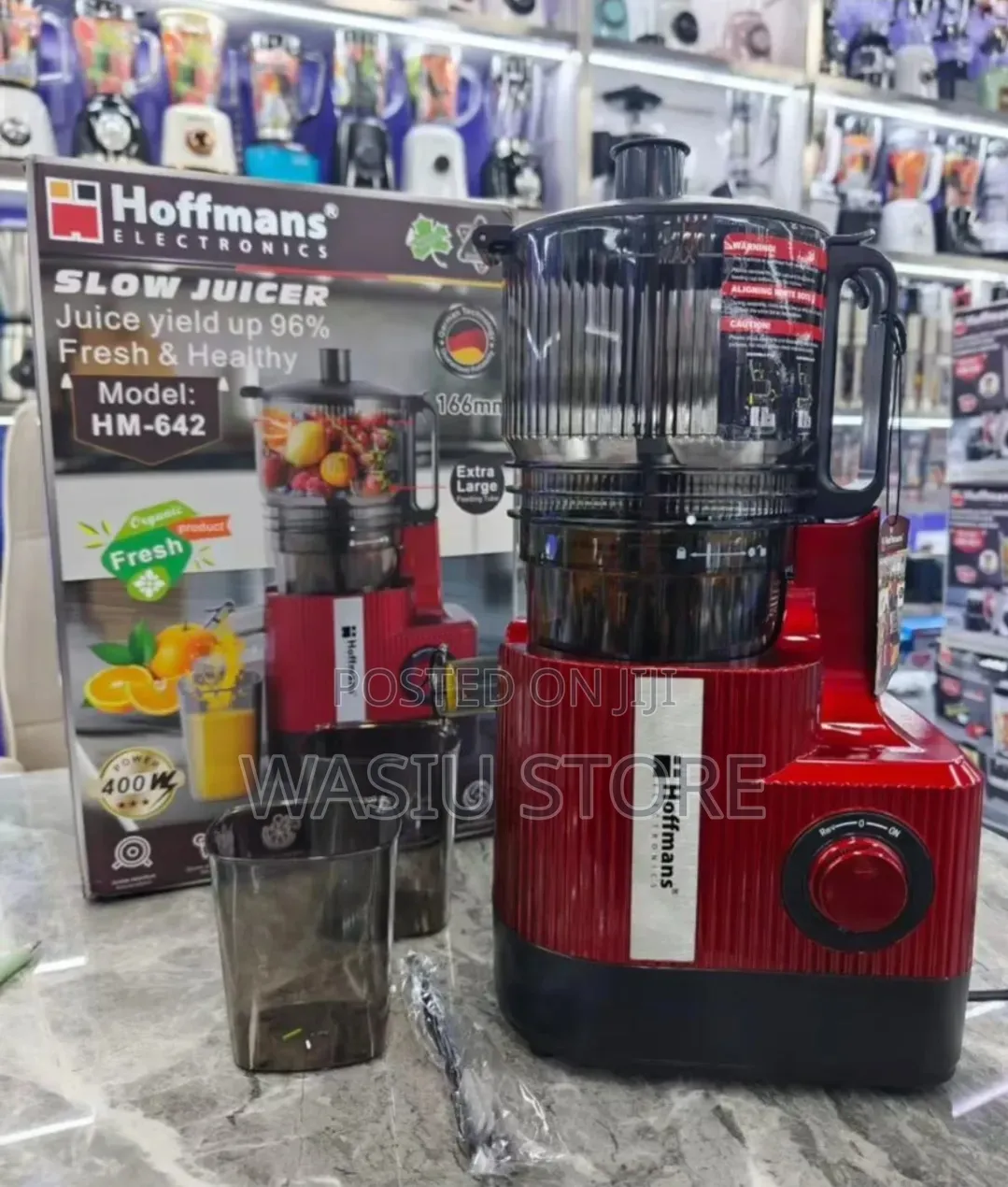 Hoffmans Electronics Hm-642 Slow Juicer 400w