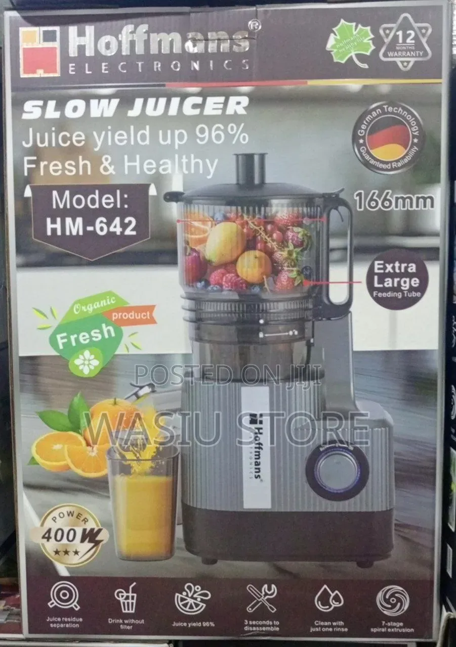 Hoffmans Electronics Hm-642 Slow Juicer 400w