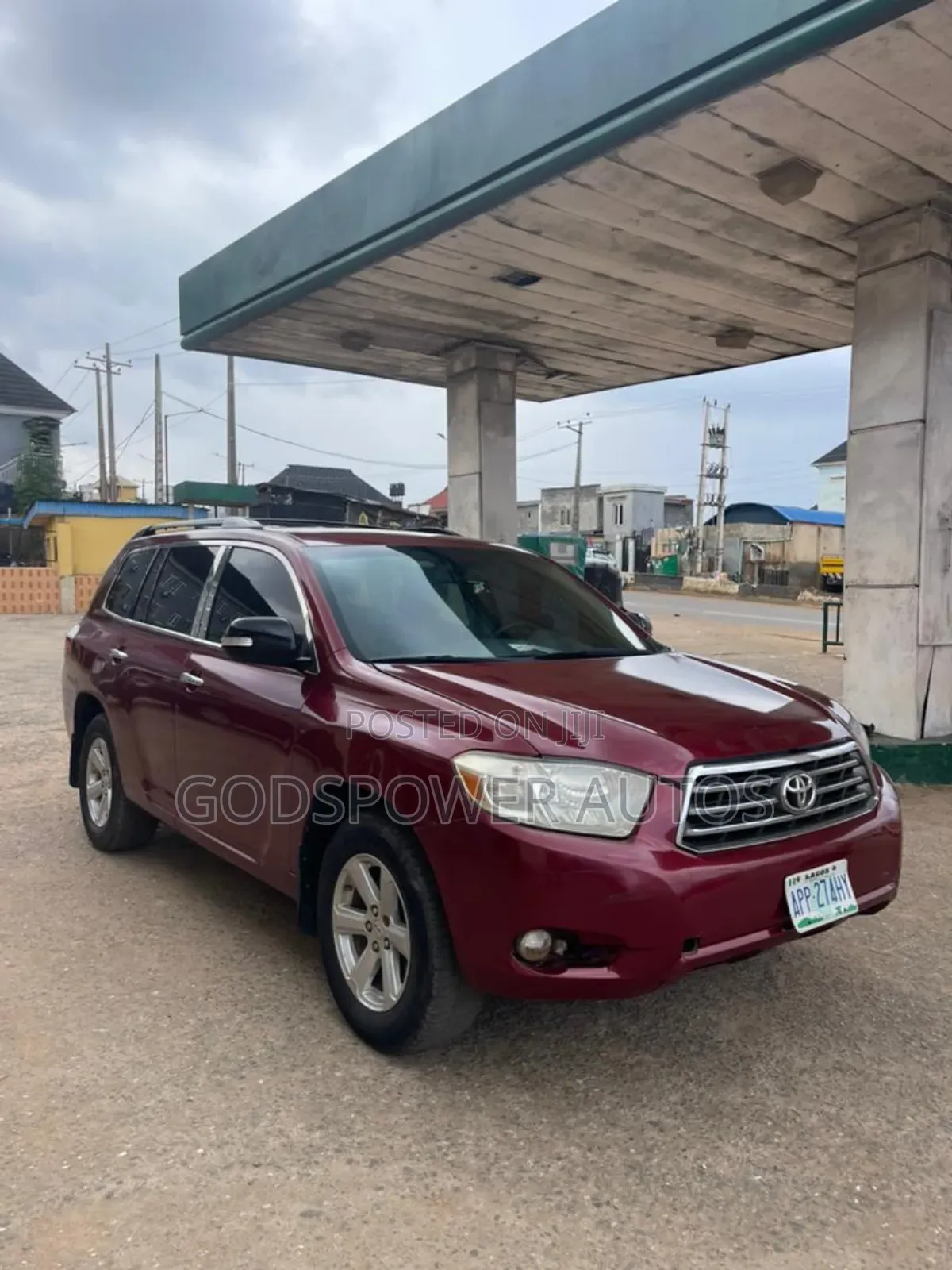 Toyota Highlander Sport 2010 Red