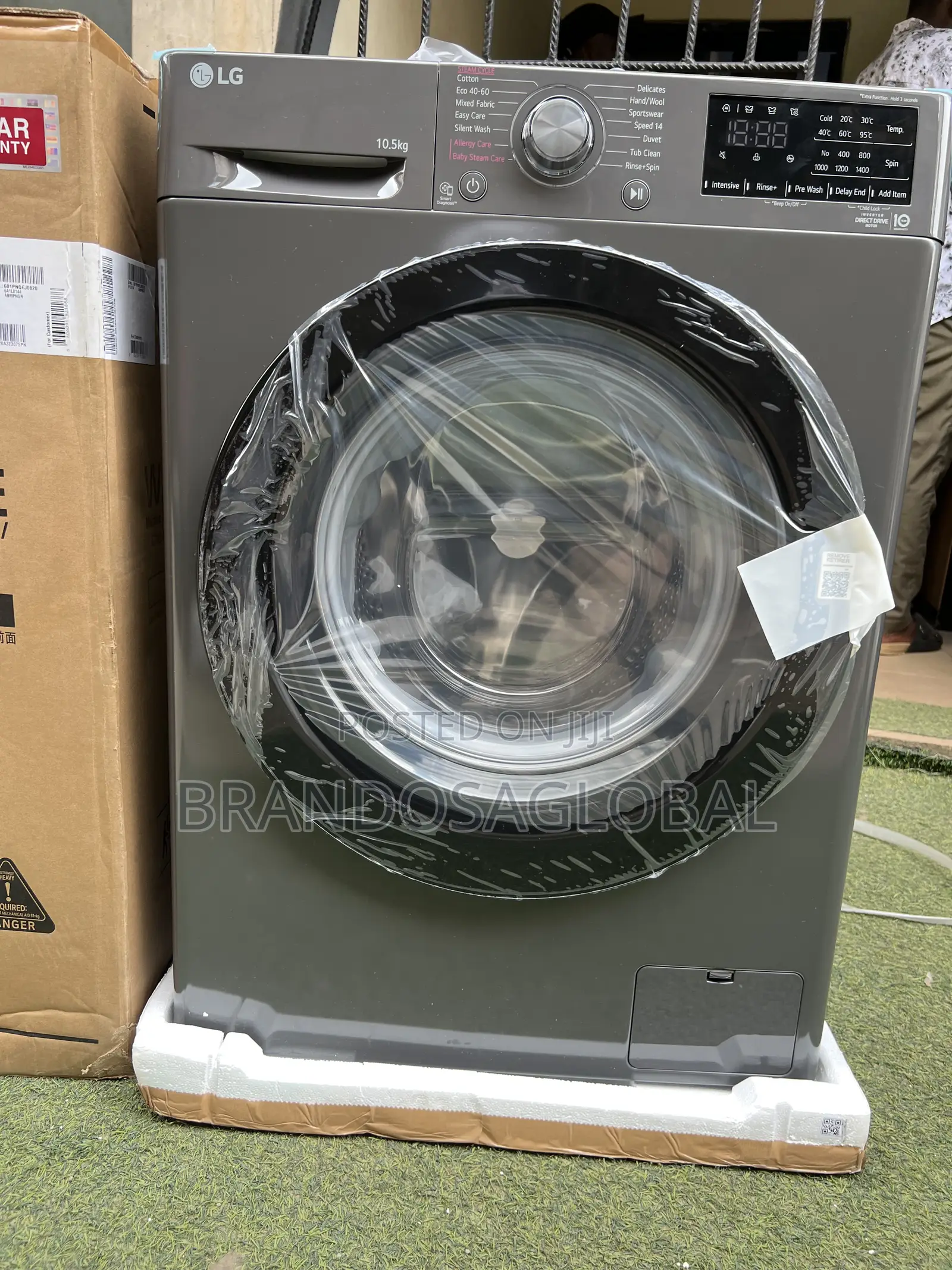 Lg Frontload 10.5kg Washing Machine[F4v3ryp6je]Qualitylaundryappliance