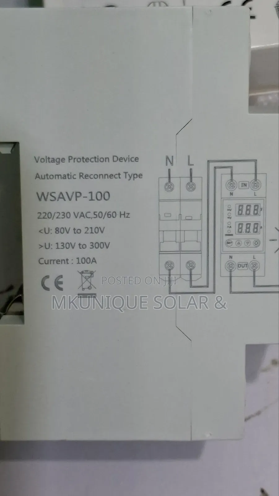 100a Voltage Protector