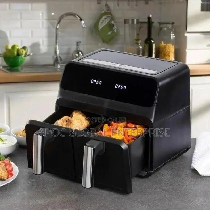 Daewoo 8l Double Drawer Digital Air Fryer