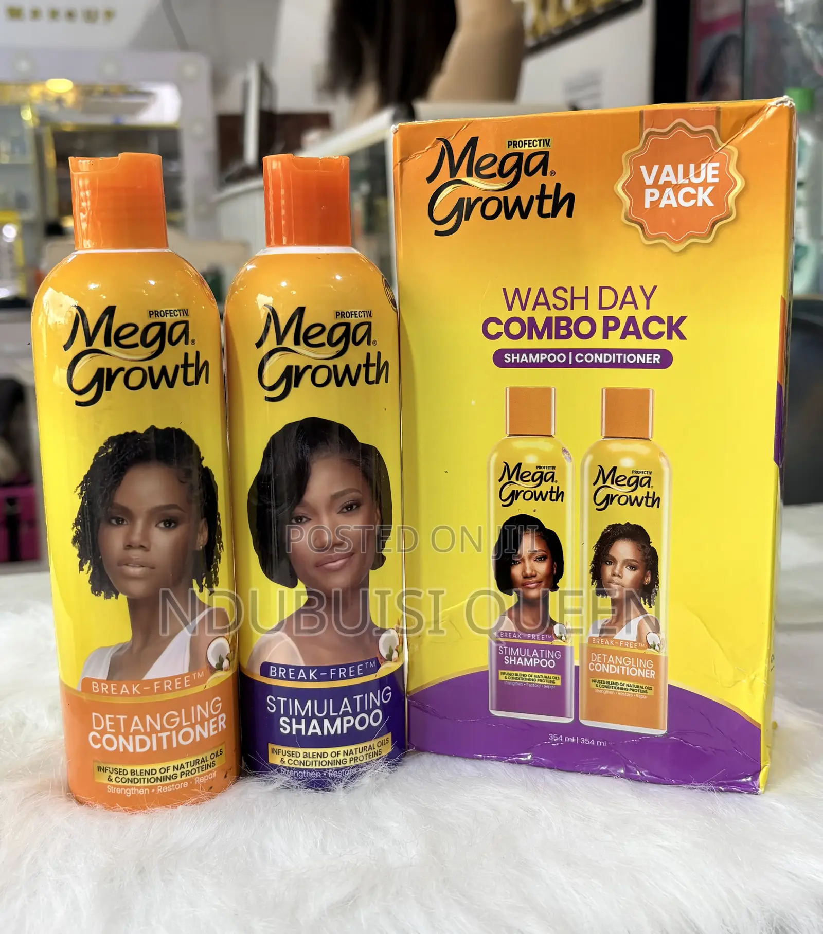 Mega Growth Shampoo and Conditioner