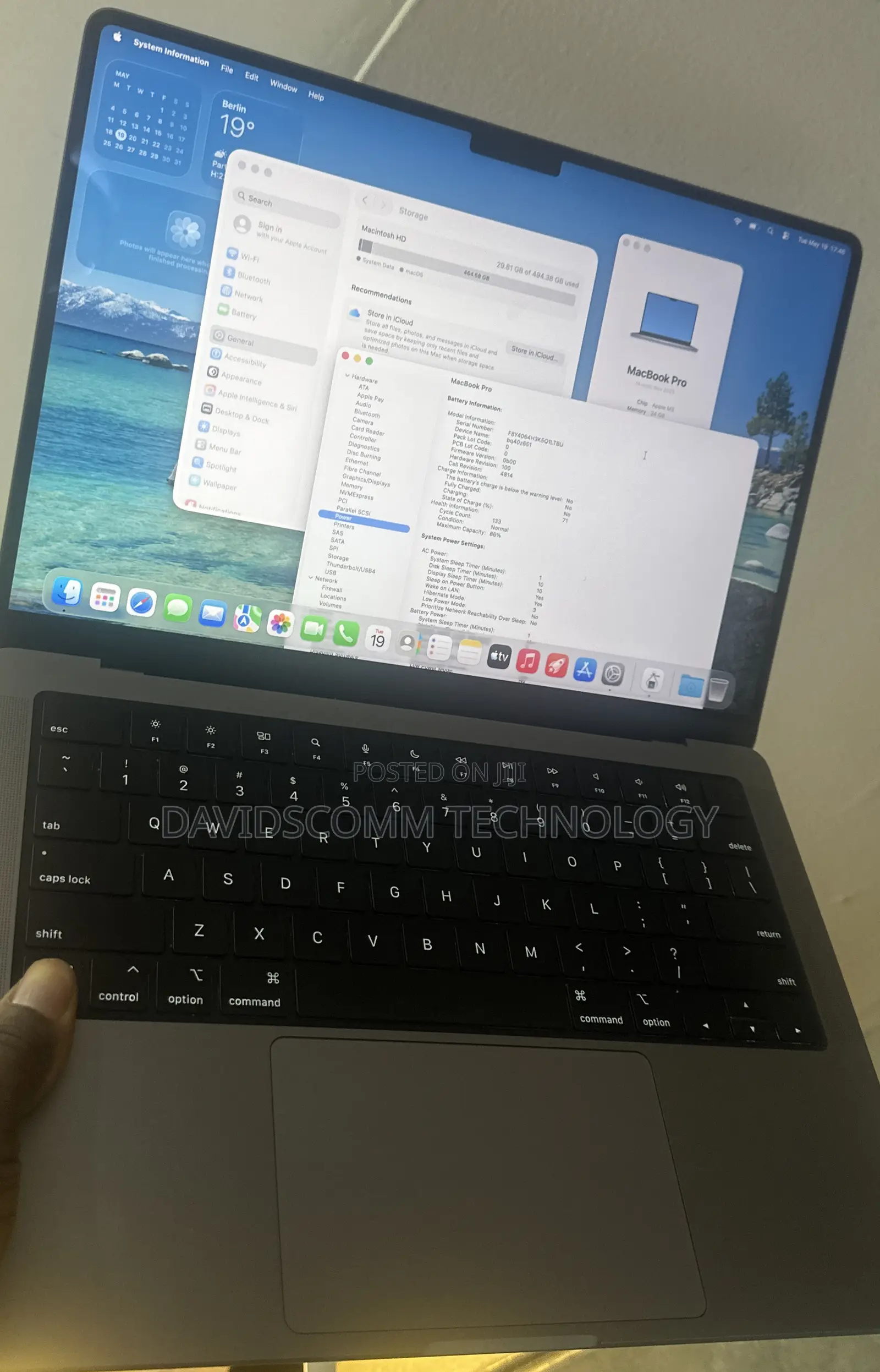 Laptop Apple MacBook Pro 2023 M3 14-inch 24GB Apple M3 SSD 512GB