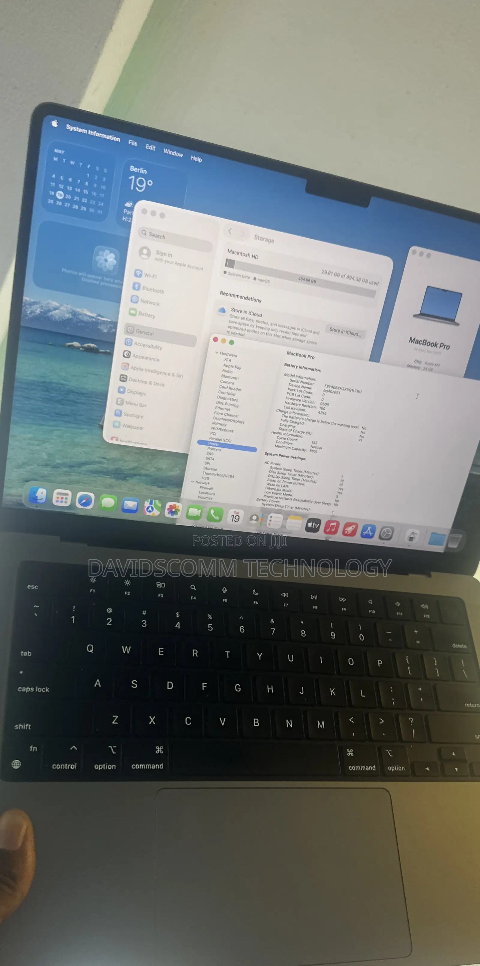 Laptop Apple MacBook Pro 2023 M3 14-inch 24GB Apple M3 SSD 512GB