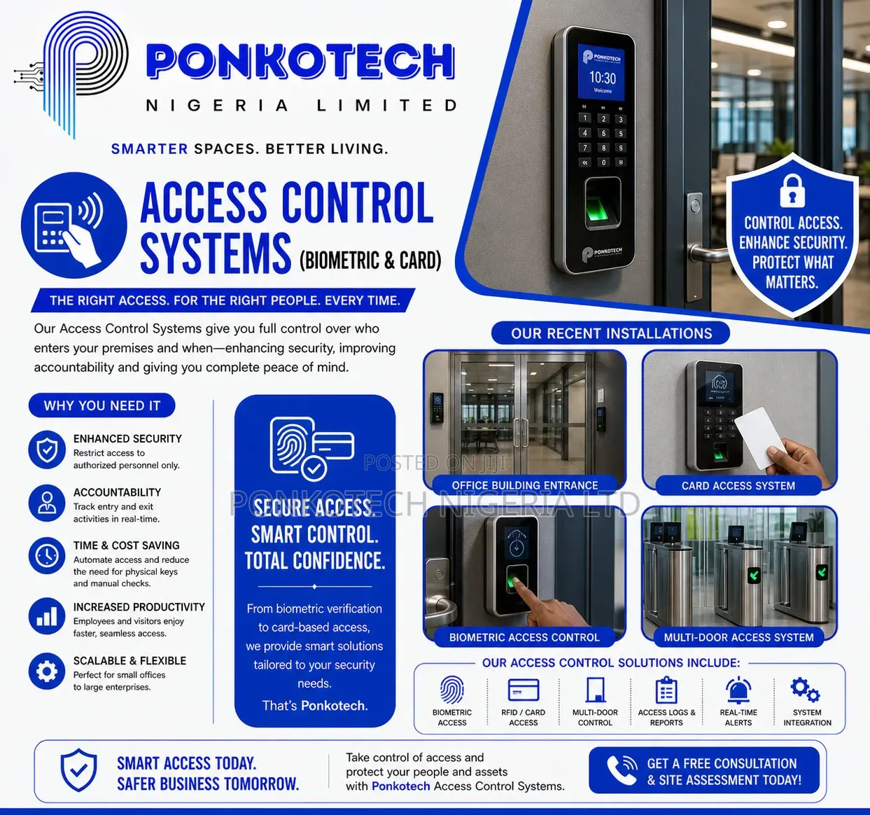 Access Control System Installation in Nigeria