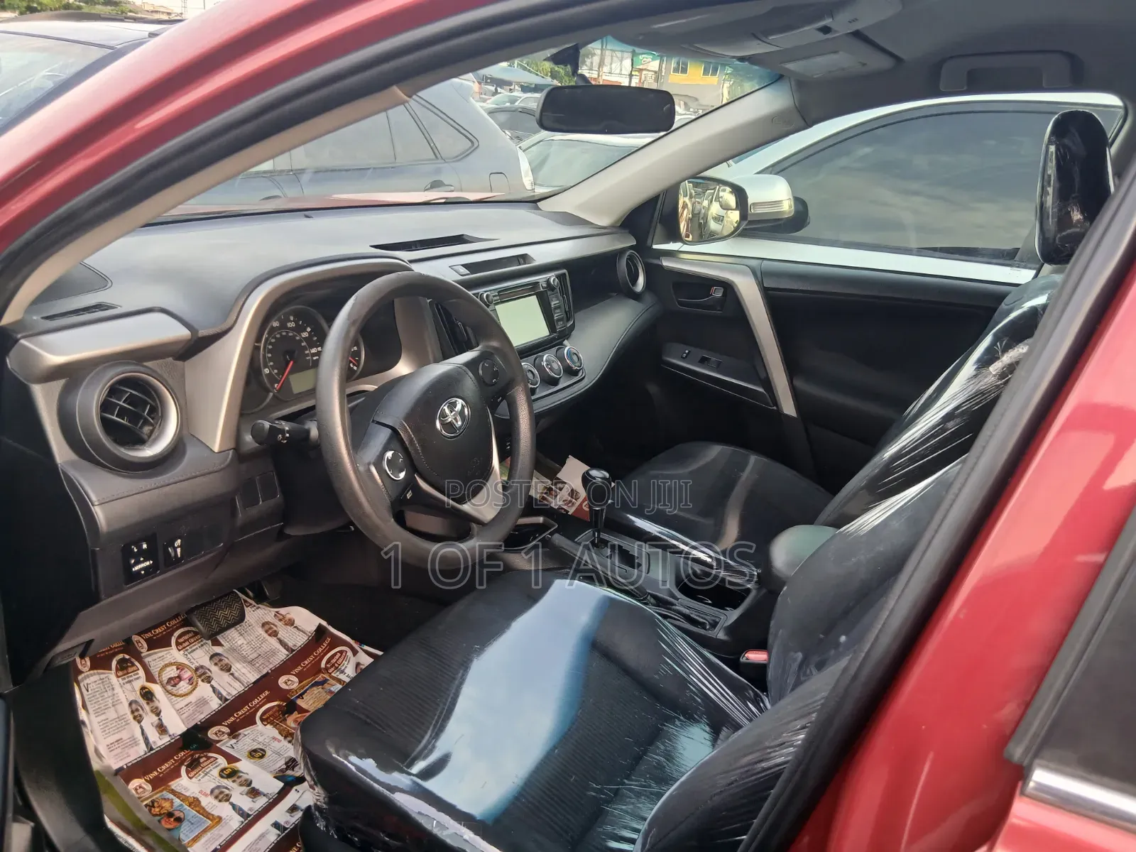 Toyota RAV4 XLE AWD (2.5L 4cyl 6A) 2016 Red
