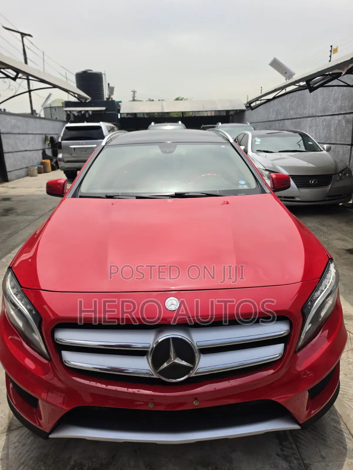 Mercedes-Benz GLA 250 2015 Red