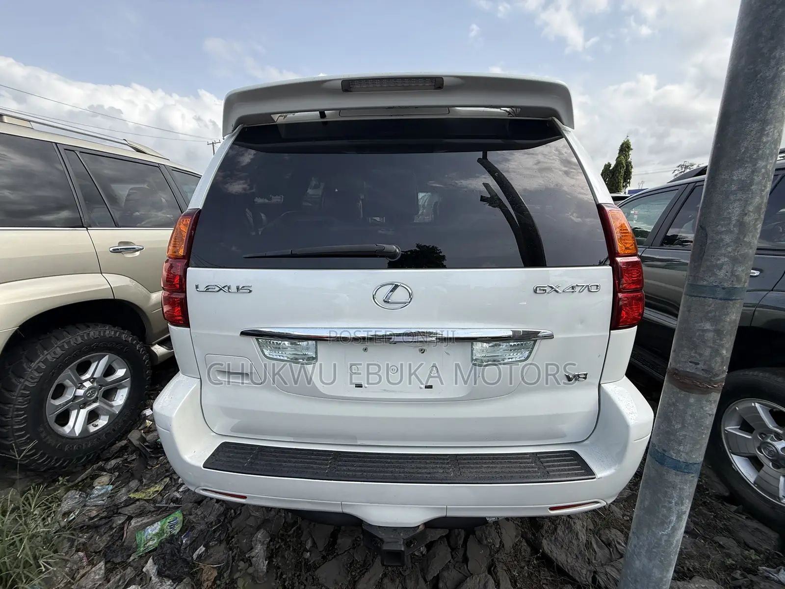 Lexus GX 470 Sport Utility 2007 White