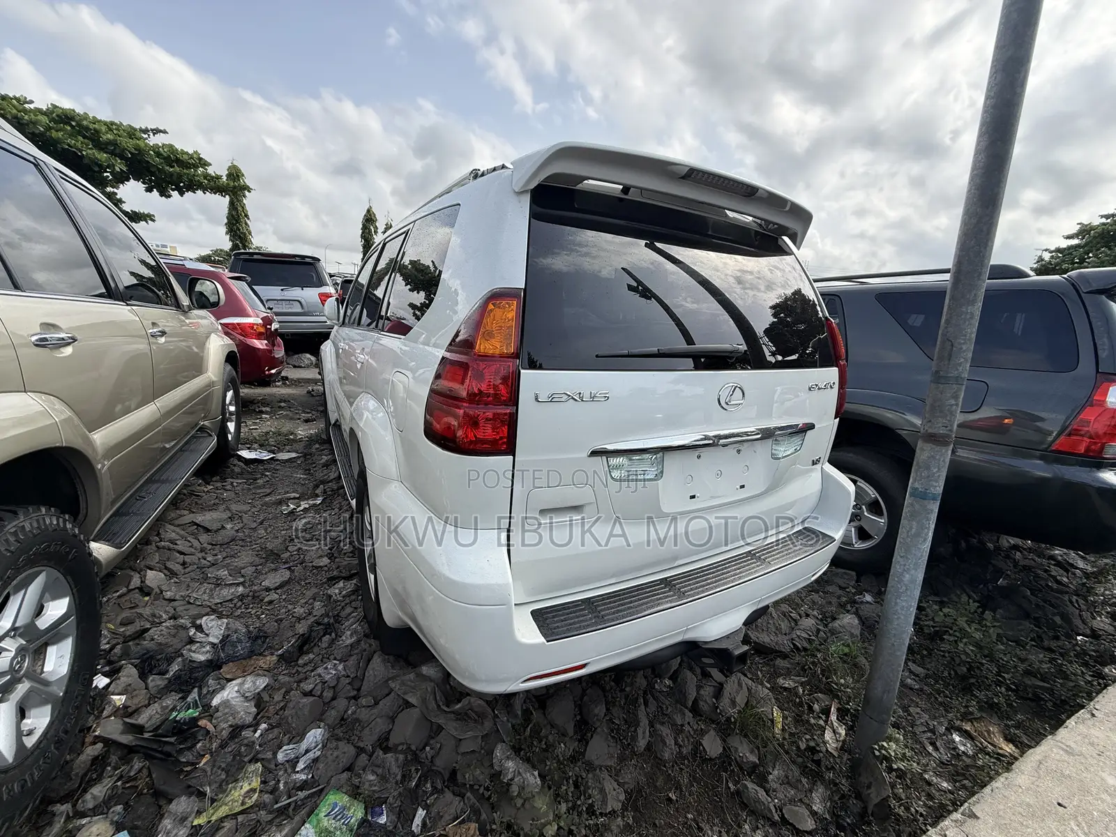 Lexus GX 470 Sport Utility 2007 White
