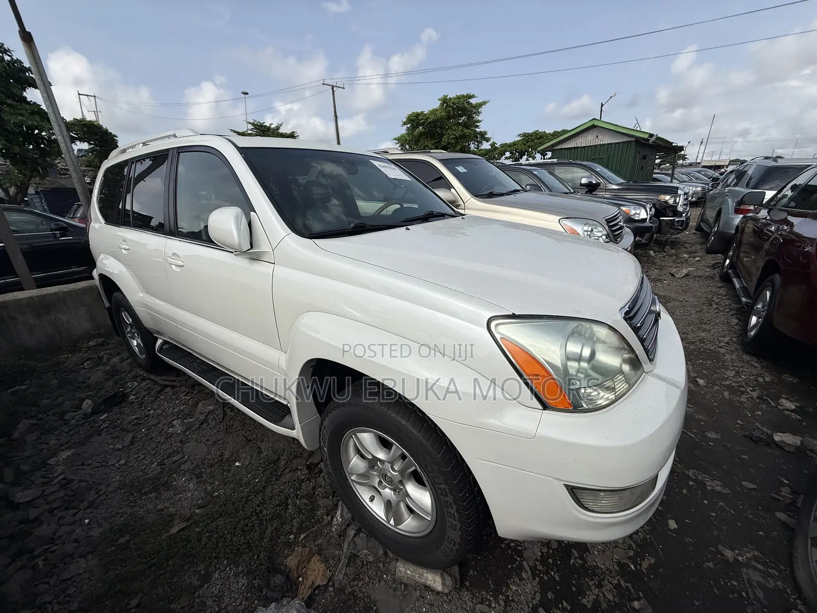 Lexus GX 470 Sport Utility 2007 White
