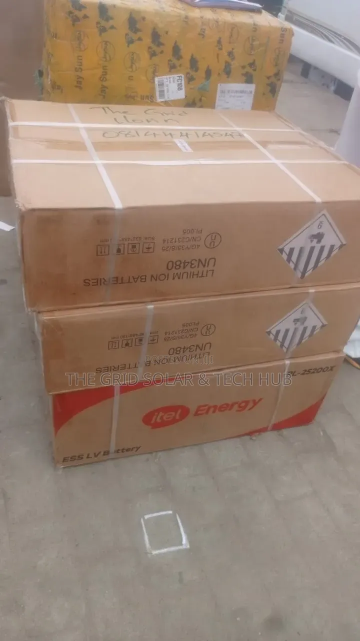 Brand New 2.5kwh 24v Itel Lithium Battery - Premium Solar Storage