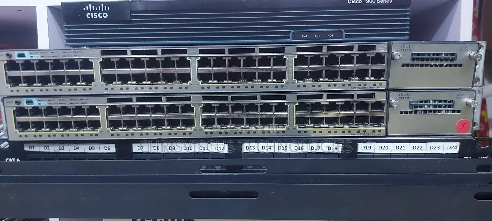 Cisco Layer3 Layer2 48port Gigabit Poe Switch