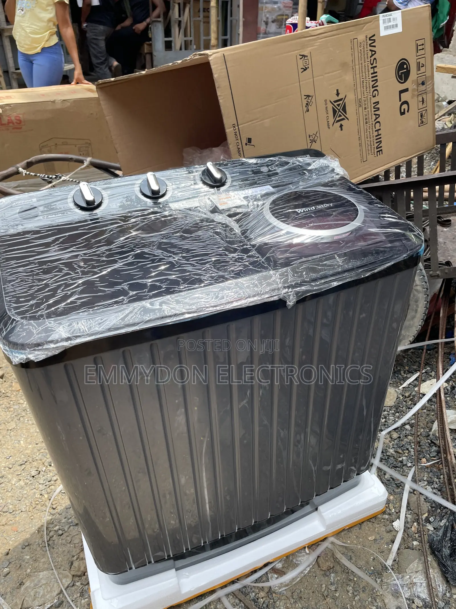 Lg 8kg Washer and Spinner Smooth and Quiet Operation