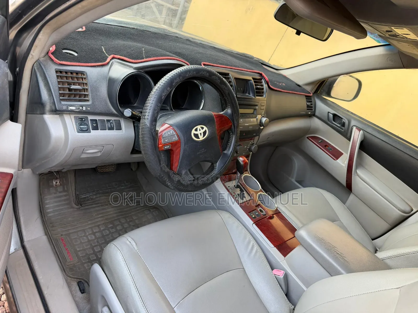 Toyota Highlander Limited 2010 Gray