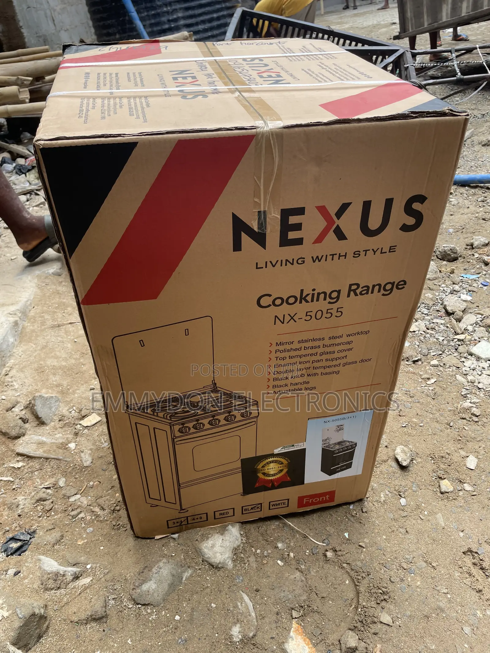 Nexus Nx-5055 Gas Cooker With Durable Oven System