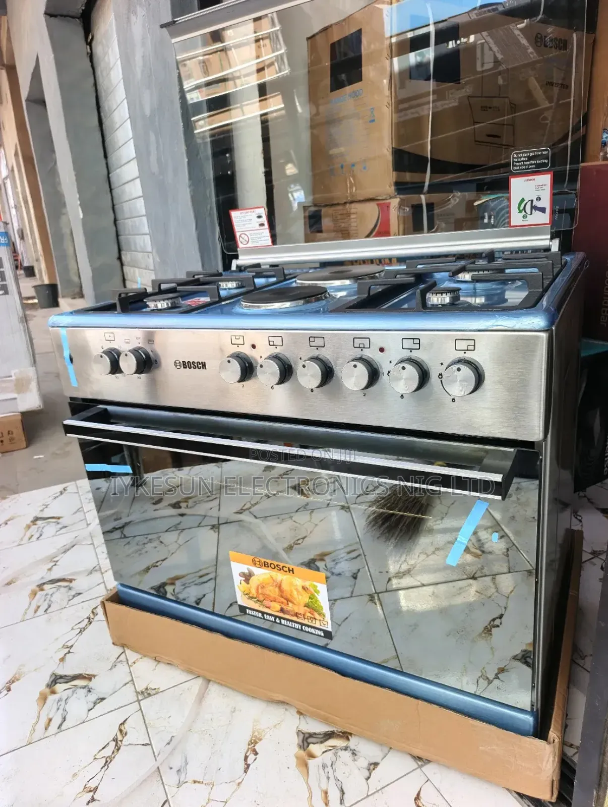 Quality Bosch 90cm Premium Luxury 4+2 Gas Electric Cooker With Oven