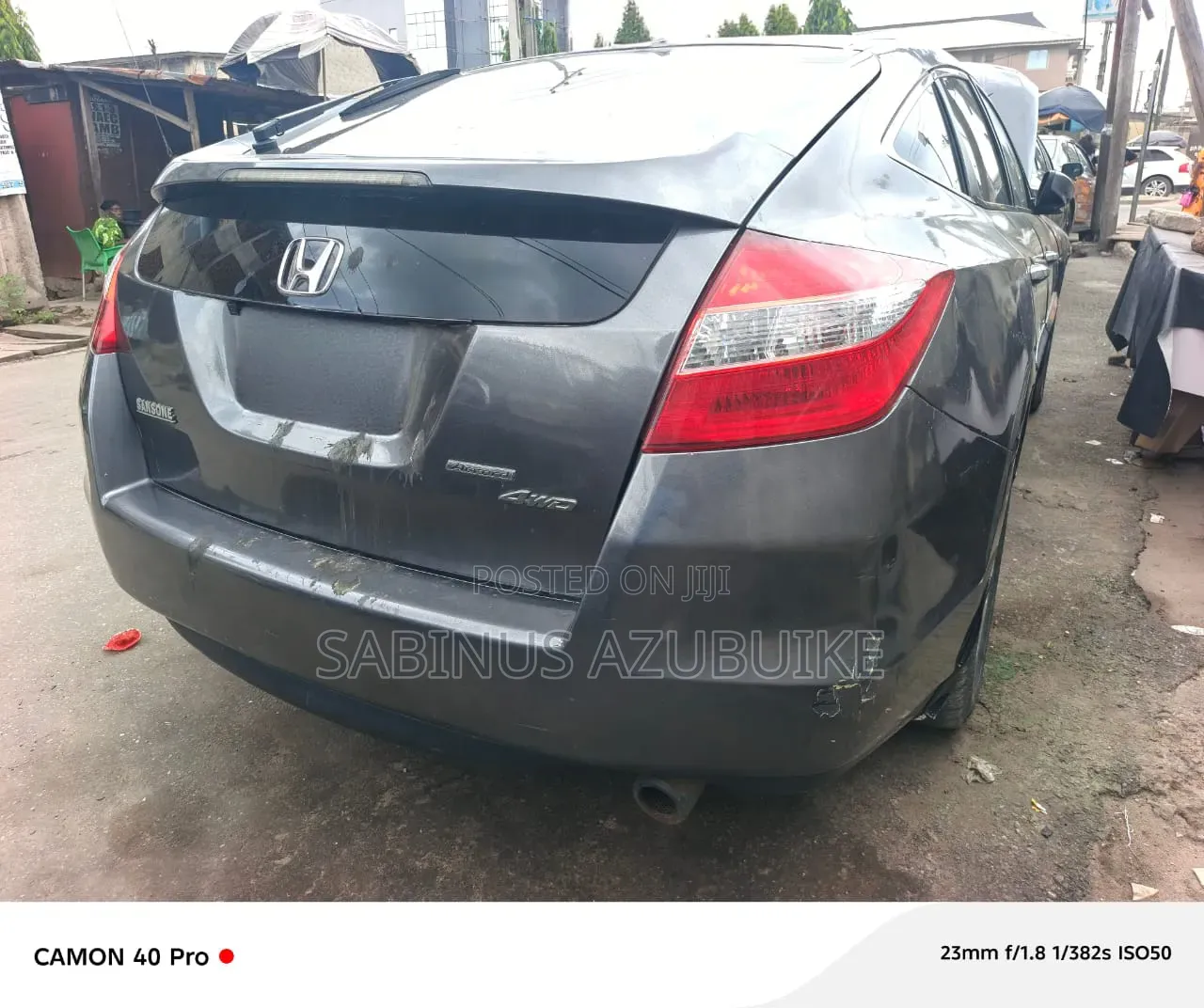 Honda Crosstour 3.5 AWD 2011 Gray