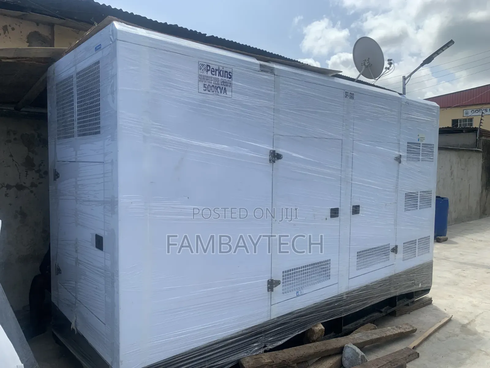 Heavy Duty Brand New 500kva Perkins Soundproof Generator