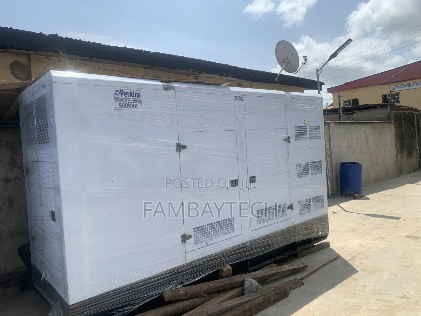 Brand New 500kva Perkins Gen With Stamford Alternator