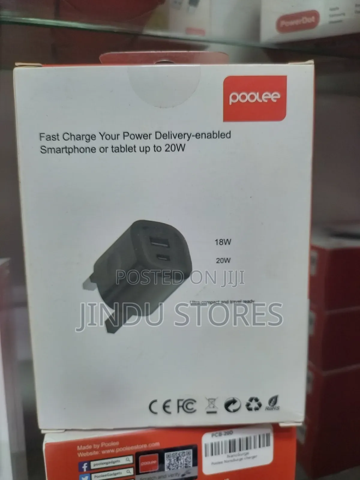 Poolee Nanosurge 20w Fast Charger