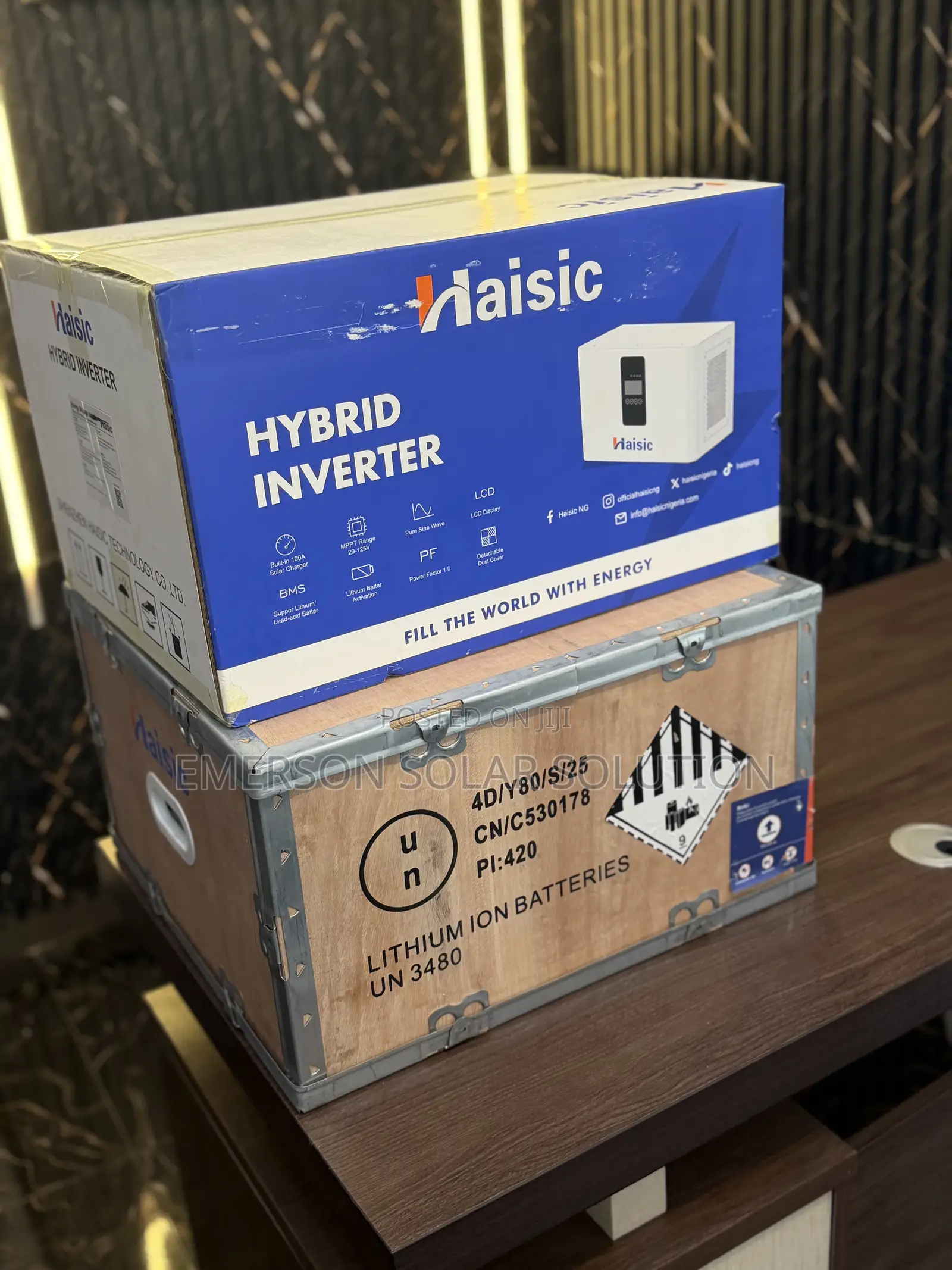 The Haisic 4kwh 1.5kva All-in-One Solar System
