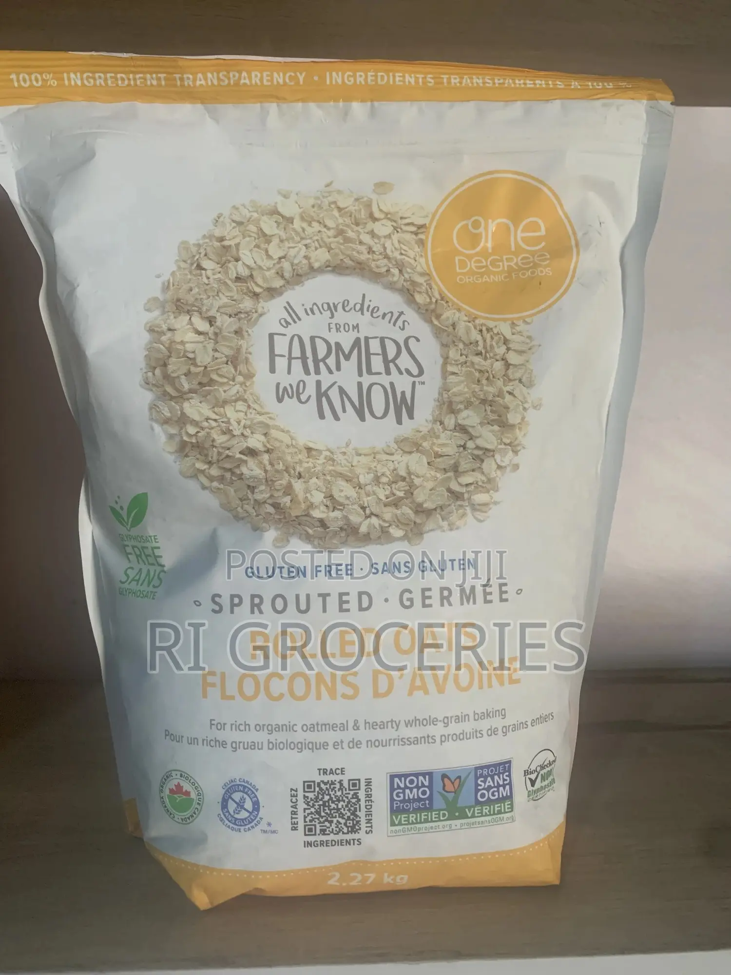 One Degree Organic Oat