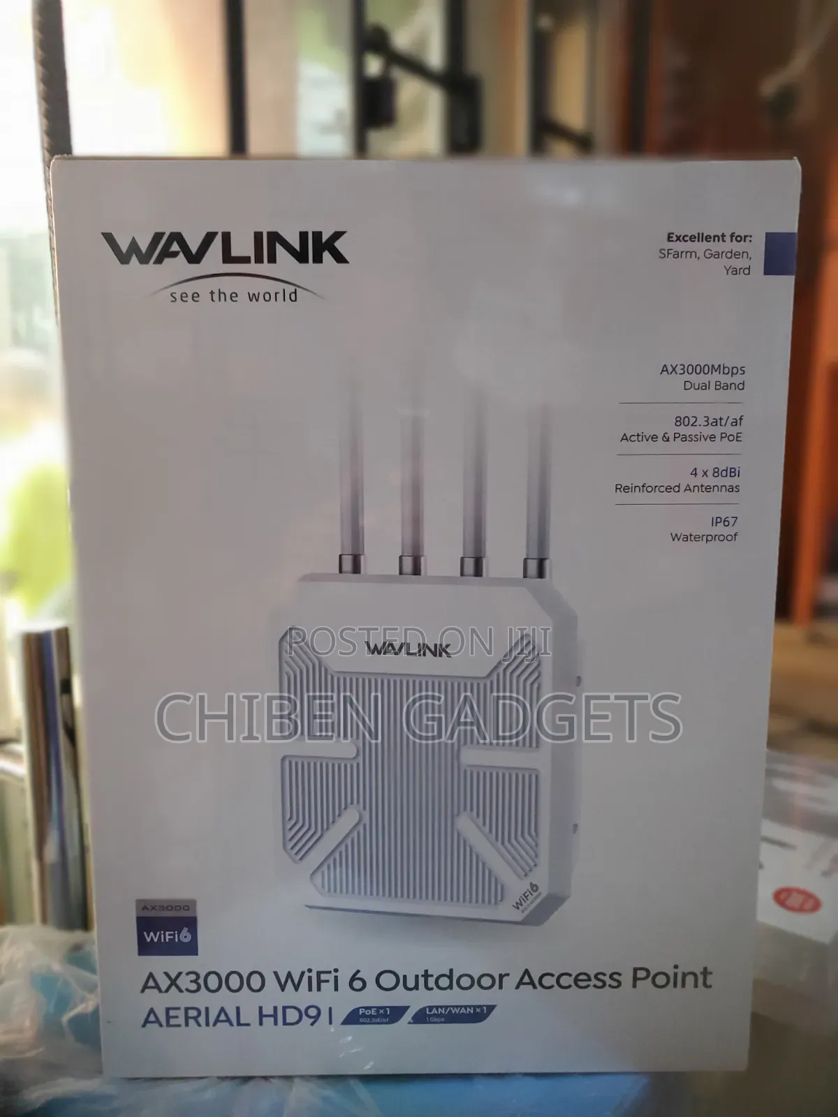 Wavlink Ax3000 Wifi 6 Outdoor Access Point
