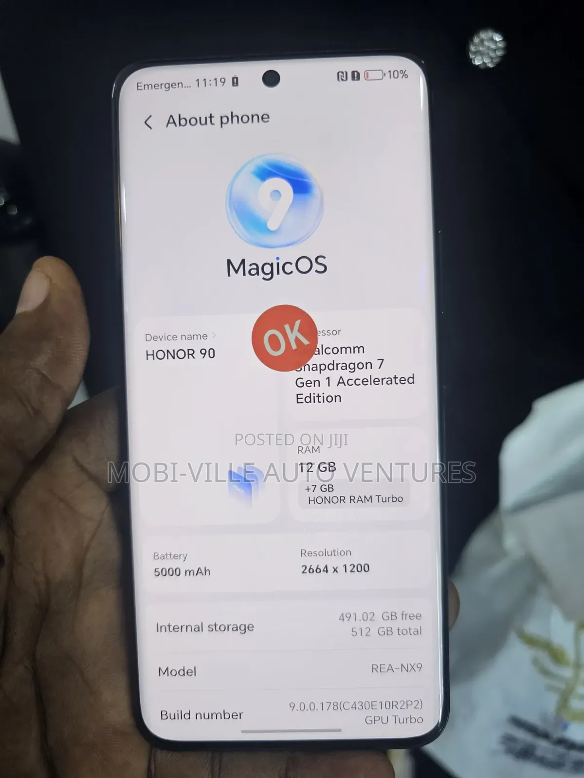 Honor 90 512 GB Black