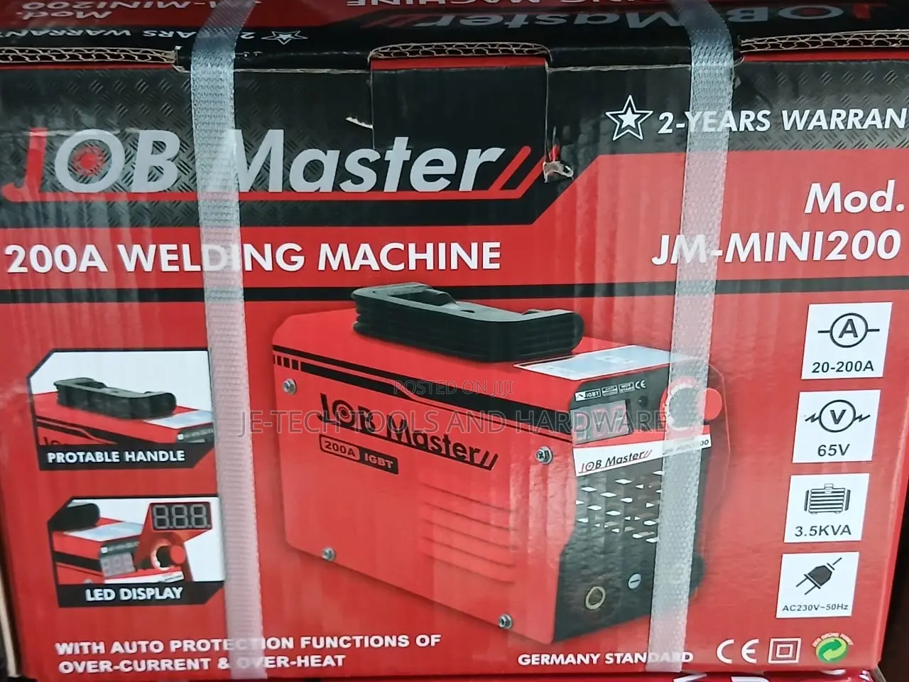 Job Master Jm-Mini200 Inverter Welding Machine.